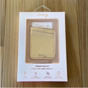 Casery Phone Pocket Stick on Card Holder new in box